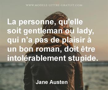 Citation de Jane Austen
