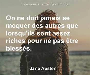 Citation de Jane Austen