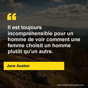 Citation de Jane Austen