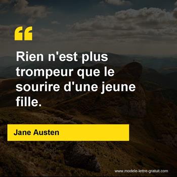 Citation de Jane Austen