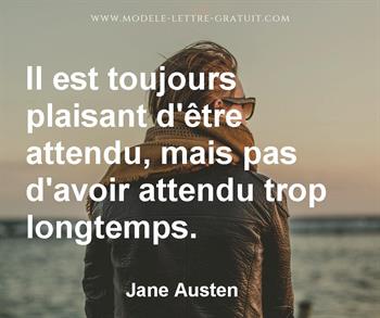 Citation de Jane Austen