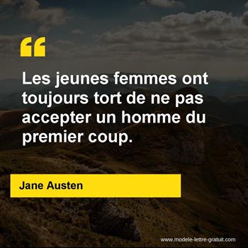 Citation de Jane Austen