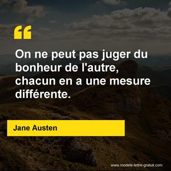 Citation de Jane Austen