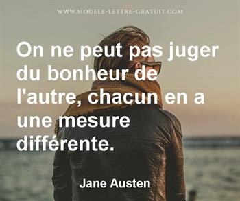 Citation de Jane Austen