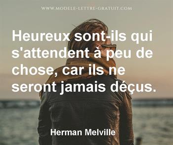 Citation de Herman Melville