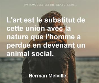 Citation de Herman Melville