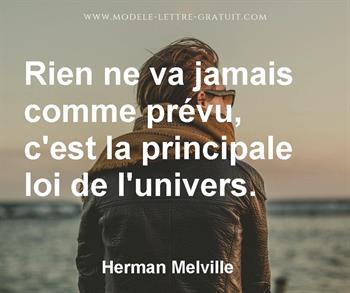 Citation de Herman Melville