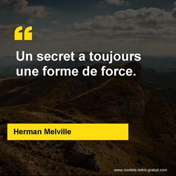 Citation de Herman Melville