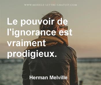 Citation de Herman Melville