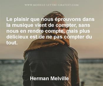 Citation de Herman Melville