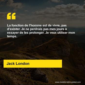 Citation de Jack London