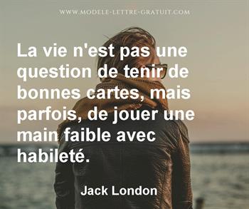 Citation de Jack London