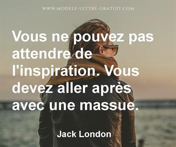 Citation de Jack London