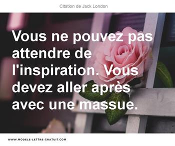 Citations Jack London