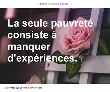 Citations Jack London