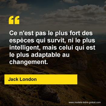 Citation de Jack London