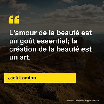 Citation de Jack London