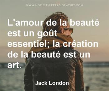 Citation de Jack London