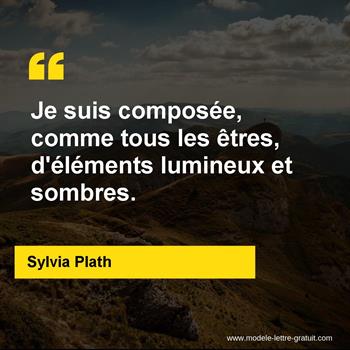 Citations Sylvia Plath