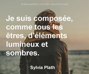 Citation de Sylvia Plath