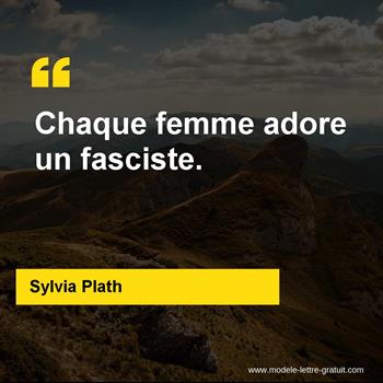 Citation de Sylvia Plath