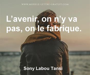 Citation de Sony Labou Tansi