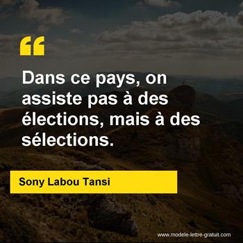 Citations Sony Labou Tansi