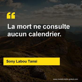 Citation de Sony Labou Tansi