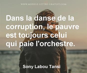 Citation de Sony Labou Tansi