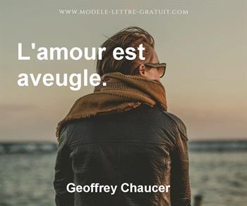 Citation de Geoffrey Chaucer