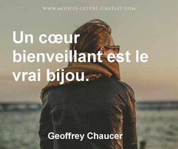 Citation de Geoffrey Chaucer