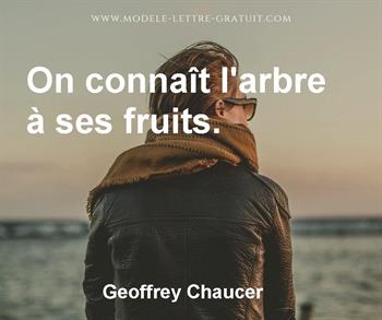 Citation de Geoffrey Chaucer