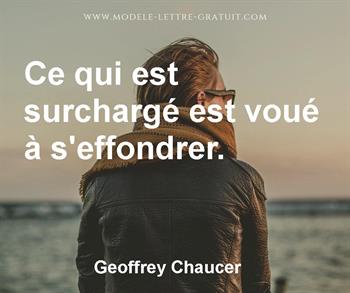 Citation de Geoffrey Chaucer