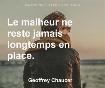 Citation de Geoffrey Chaucer