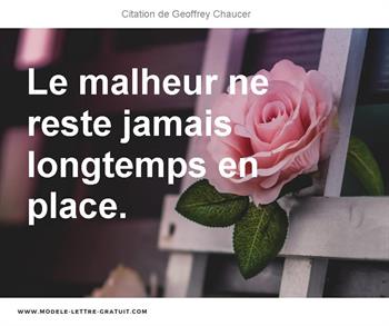 Citations Geoffrey Chaucer