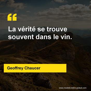 Citation de Geoffrey Chaucer