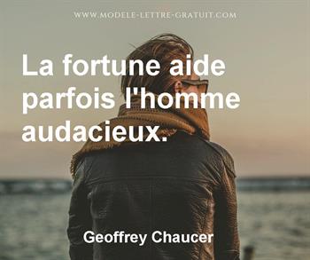 Citation de Geoffrey Chaucer