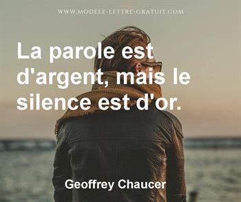 Citation de Geoffrey Chaucer