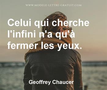 Citation de Geoffrey Chaucer