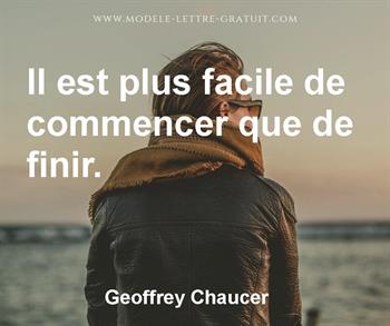 Citation de Geoffrey Chaucer