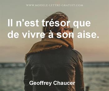 Citation de Geoffrey Chaucer