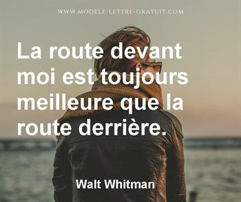 Citation de Walt Whitman