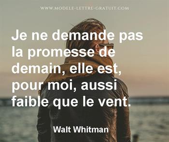 Citation de Walt Whitman