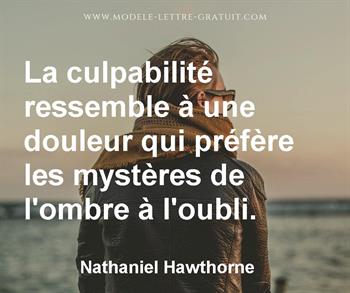 Citation de Nathaniel Hawthorne