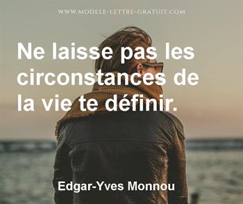 Citation de Edgar-Yves Monnou