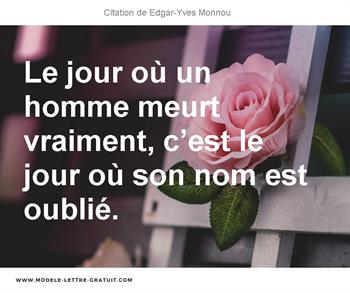 Citations Edgar-Yves Monnou