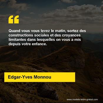 Citation de Edgar-Yves Monnou