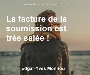 Citation de Edgar-Yves Monnou