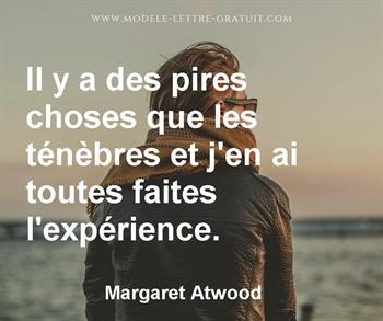 Citation de Margaret Atwood