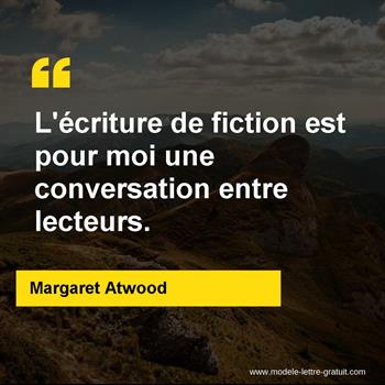 Citation de Margaret Atwood